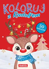 Koloruj z Rudolfem z naklejkamiKatarzyna Ratajszczak
