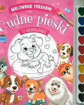 Malowanie farbkami. Cudne pieski