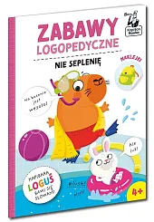 Zabawy logopedyczne Kapibara Loguś Nie seplenię