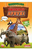 Kolorowanka edukacyjna Zwierzęta Afryki z naklejkami