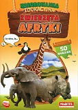 Kolorowanka edukacyjna Zwierzęta Afryki z naklejkami