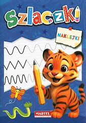 Kolorowanka z naklejkami Szlaczki