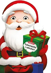 Kolorowanka z naklejkami Mikołaj