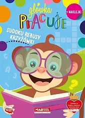 Główka pracuje Sudoku, rebusy, krzyżówki