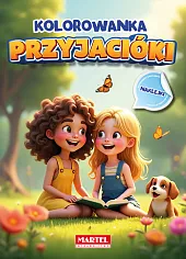 Kolorowanka Przyjaciółki z naklejkamiAgnieszka Karłowicz