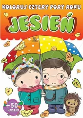 Jesień Koloruj cztery pory roku