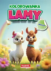 Kolorowanka Lamy z naklejkami