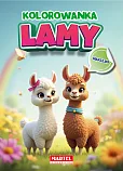 Kolorowanka Lamy z naklejkami