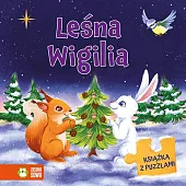 Leśna Wigilia. Książka z puzzlamiAnna Dłużewska