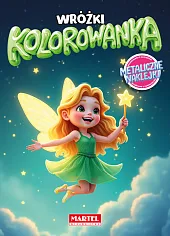 Kolorowanka Wróżki z naklejkami metalicznymiAgnieszka Karłowicz