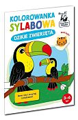 Kapitan Nauka Kolorowanka sylabowa Dzikie zwierzęta