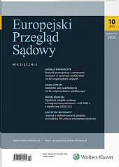Europejski Przegląd Sądowy  Europejski Przegląd Sądowy