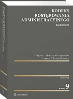 Kodeks postępowania administracyjnego. Komentarz Małgorzata Jaśkowska