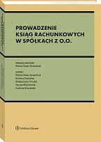 Prowadzenie ksiąg rachunkowych w spółkach z, Maria Hass-Symotiuk