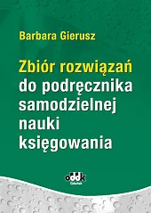 Zbiór rozwiązań do podręcznika samodzielnej nauki księgowania