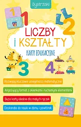 Bystrzaki. Liczby i kształty. Karty edukacyjneIzabella Sieńko-Holewa