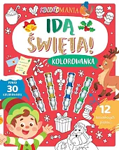 Koloromania. Idą święta! Kolorowanka