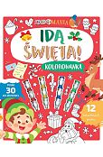 Koloromania. Idą święta! Kolorowanka