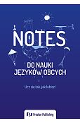 Notes do nauki języków obcych (granatowa okładka)