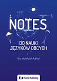 Notes do nauki języków obcych (granatowa okładka)