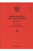Orzecznictwo Sądu Najwyższego. Izba Karna 