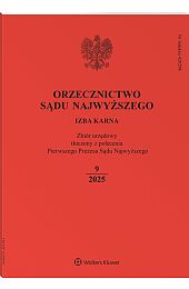 Orzecznictwo Sądu Najwyższego. Izba Karna