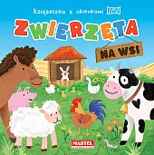 ksiązeczka z okienkami. Zwierzęta na wsi