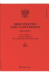 Orzecznictwo Sądu Najwyższego. Izba Karna