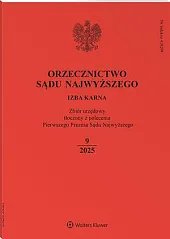 Orzecznictwo Sądu Najwyższego. Izba Karna 
