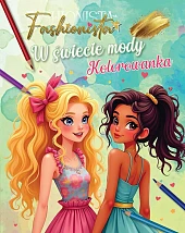 Fashionista. W świecie mody. Kolorowanka