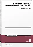 Historia doktryn politycznych i prawnych do schyłku XX wieku