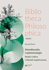 Metafilozofia i epistemologiaRyszard Kleszcz