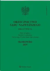 Orzecznictwo Sądu Najwyższego. Izba Cywilna