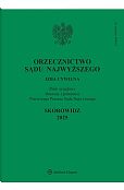 Orzecznictwo Sądu Najwyższego. Izba Cywilna