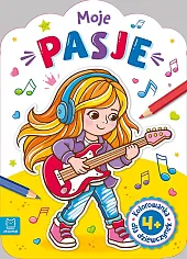 Kolorowanka dla dziewczynek Moje pasje
