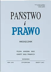 Państwo i Prawo Andrzej Wróbel Państwo i Prawo Andrzej Wróbel