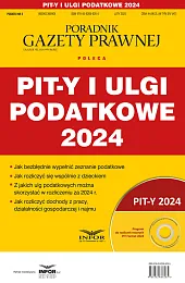 Pit-y i ulgi podatkowe 2024. Podatki,