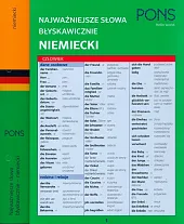 Najważniejsze słowa błyskawicznie - niemiecki PONS