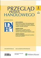 Przegląd Prawa Handlowego  Przegląd Prawa Handlowego