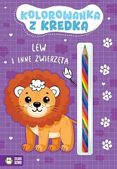 Kolorowanka z kredką Lew i inne, Kolorowanka z kredką Lew i inne,