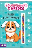 Kolorowanka z kredką Piesek i inne zwierzęta Kolorowanka z kredką Piesek i inne zwierzęta