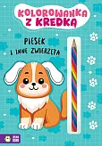 Kolorowanka z kredką Piesek i inne zwierzęta