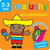 Maluchy Kolorowanka z naklejkami Akademia maluchaAnna Wiśniewska