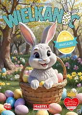 Kolorowanka Wielkanoc z zajączkiem z naklejkamiAgata Niemirska