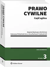 Prawo cywilne. Część ogólna [PRZEDSPRZEDAŻ]