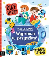 Uczę się czytać. Duże litery. Podział,Agata Giełczyńska-Jonik