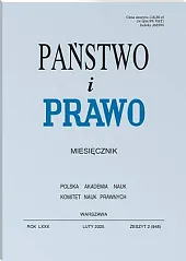 Państwo i Prawo Andrzej Wróbel Państwo i Prawo Andrzej Wróbel