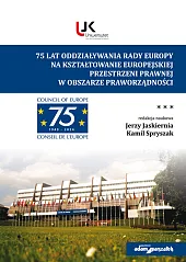 75 lat oddziaływania Rady Europy na,Jerzy Jaskiernia 75 lat oddziaływania Rady Europy na,Jerzy Jaskiernia