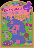 Kolorowanka z wykrojnikiem Mój śliczny piesek