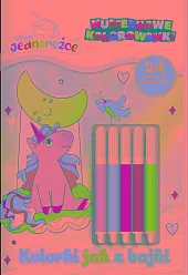 Moje Jednorożce Numerkowe kolorowanki Kolorki jak z bajki